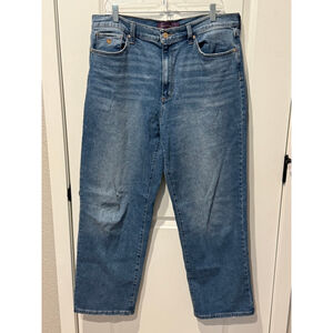 Women's Gloria Vanderbilt Blue Ankle 30" inseam Jeans Size 14